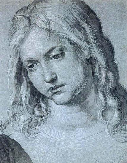 Albrecht Durer Head of the Twelve Year Old Christ Spain oil painting art
